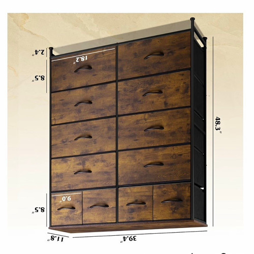 Tall chest drawers - tall, of