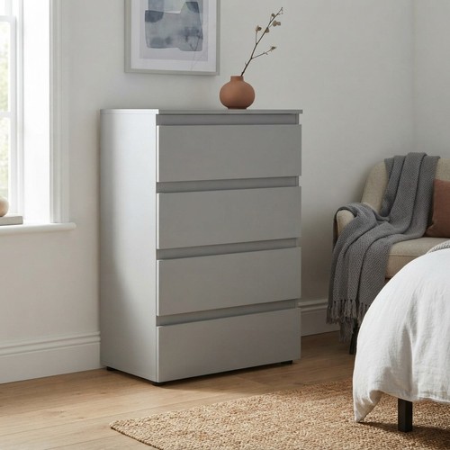 White drawer tall storage - tall,