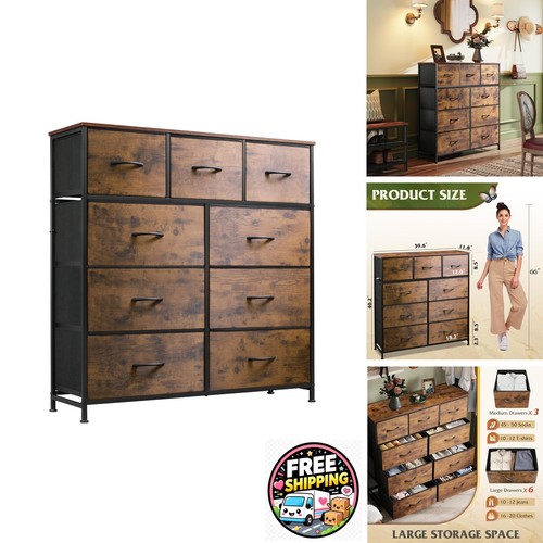 Wlive tall dresser drawer - dresser, 9