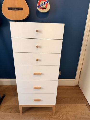 Habitat otto drawer - otto, white