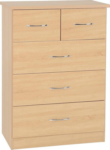 Sonoma oak drawer chest - 5,